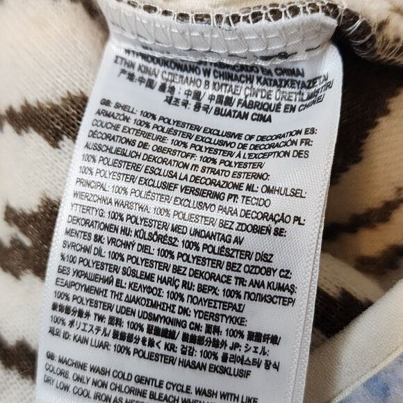 Vans Mt Sherpa Q Zip Fleece Jacket Sweatshirt Mountain Mens Large Ski High Pile - Picture 15 of 15